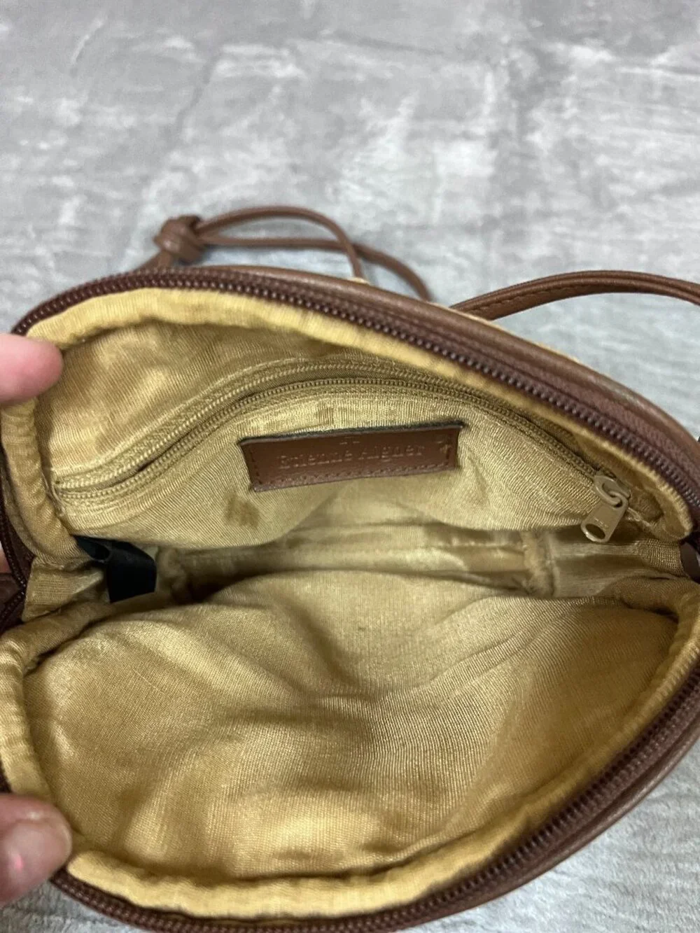 Etienne Aigner Woven Crossboy Bag
